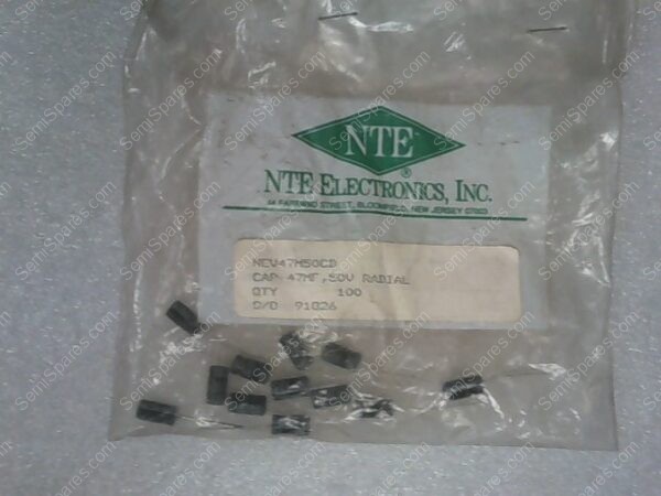 NEV47M50CB | CAP 47MF, 50V RADIAL - Image 2