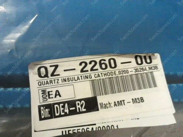 QZ-2260-00 | QUARTZ, INSULATING, CATHODE, 0200-35264, M3B - Image 3