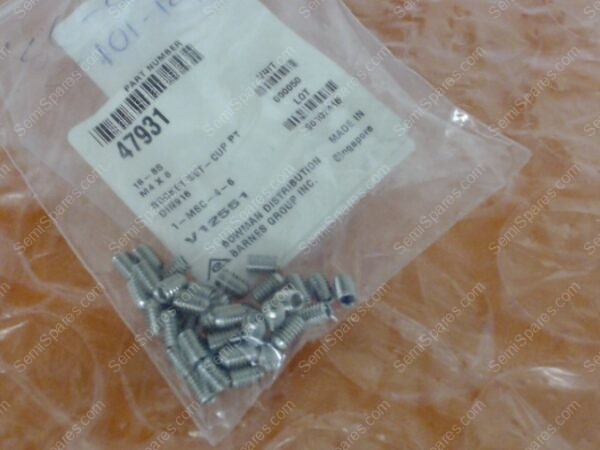 SC-0303-00 | SCREW,SS METRIC, 4MMX6MM,47931 - Image 2