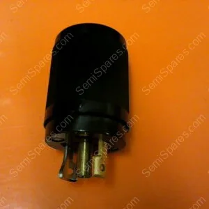 Alternative view of HBL7594 | HUBBELL HBL7594 - ML-2P MIDGET TWIST-LOCK MALE PLUG, 15A/125V 3-WIRE GROUNDING
