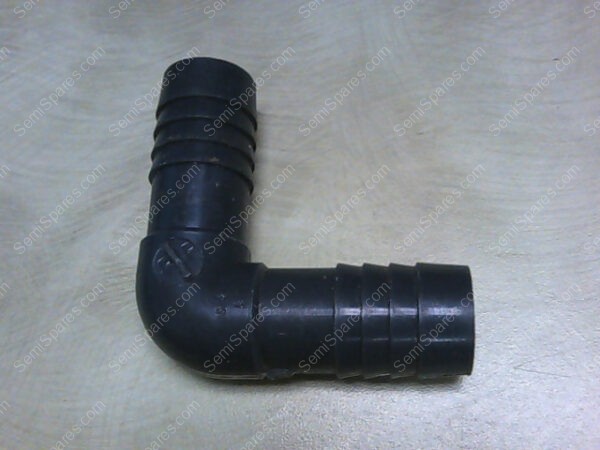 1406-007 | BARBED ELBOW 90 DEGREES, PVC, 3/4 IN , GRAY - Image 3