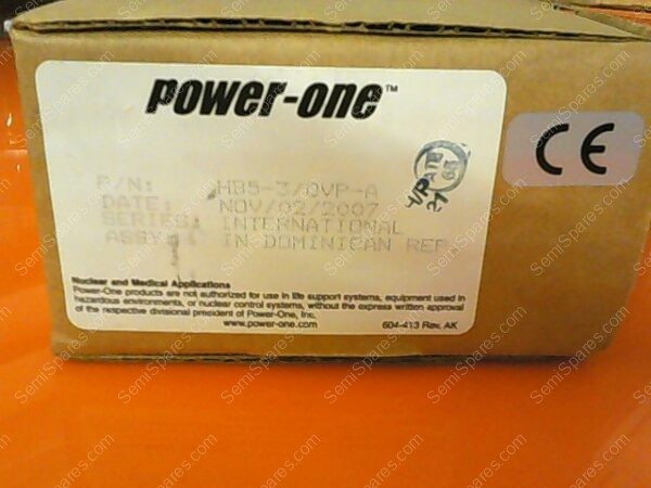 PS-0735-00 | POWER-SUP, 5VDC, 3A, P/N HB5-3/OVP-A, 78-590377, 3290-2 - Image 4