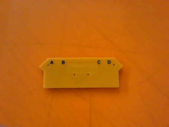 13-0075-125 | ORANGE 2.5MM THICK END AND INTERMEDIATE PLATE - Image 2