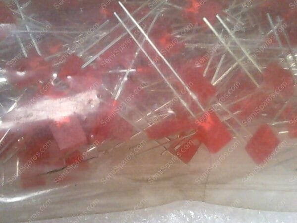 MV57123 | LED RED DIFF RECT 2MMX5MM T/H - Image 3