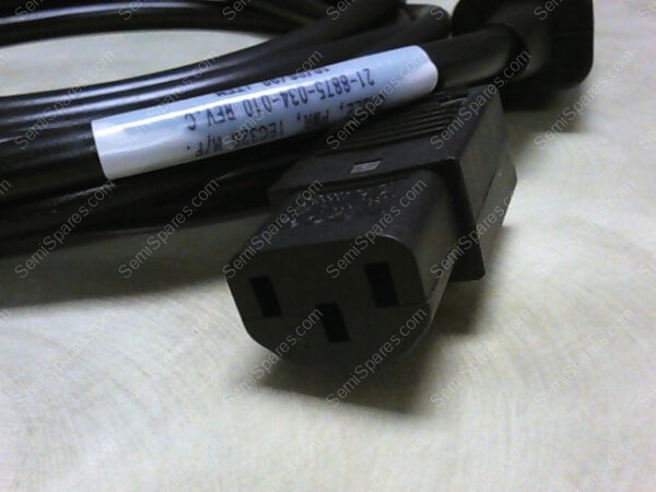 21-8875-034-010 | CABLE, PWR, IEC320 M/F - Image 3