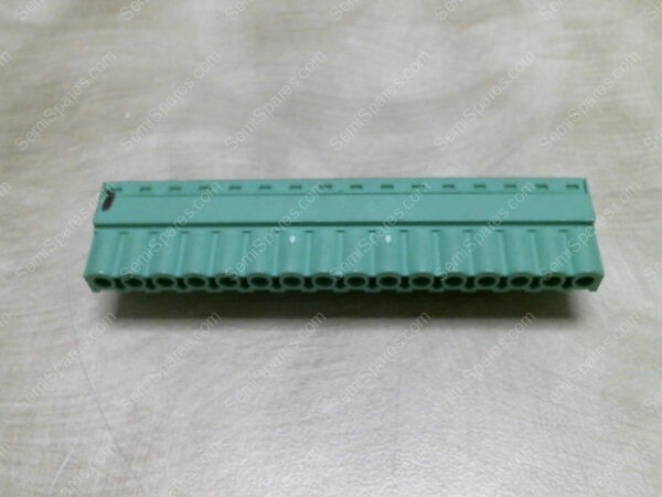 2EDCK-5.0 | 16 PIN SCREW TERMINAL BLOCK CONNECTOR PLUGGABLE TYPE GREEN - Image 3