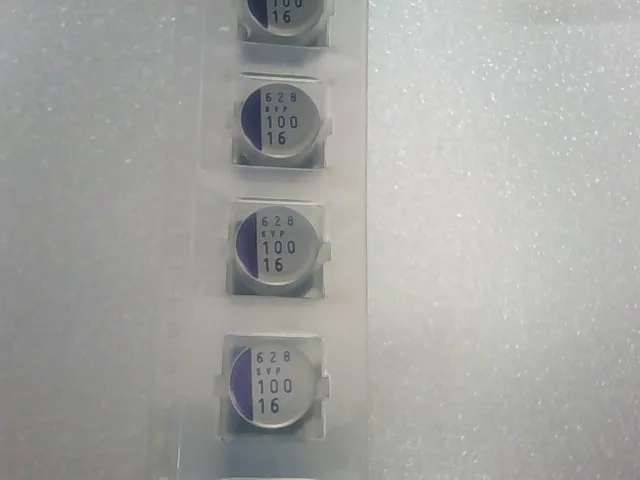 16SVP100M | CAP ALUM POLY 100UF 20% 16V SMD - Image 4
