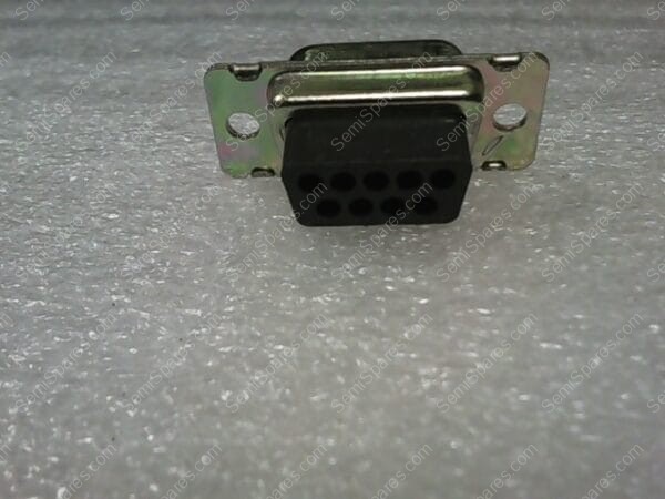205204-1 | D SUB CONNECTOR HOUSING, 9 POSITION, DE AMPLIMITE, HDP-20 SERIES, PLUG, STEEL BODY - Image 4