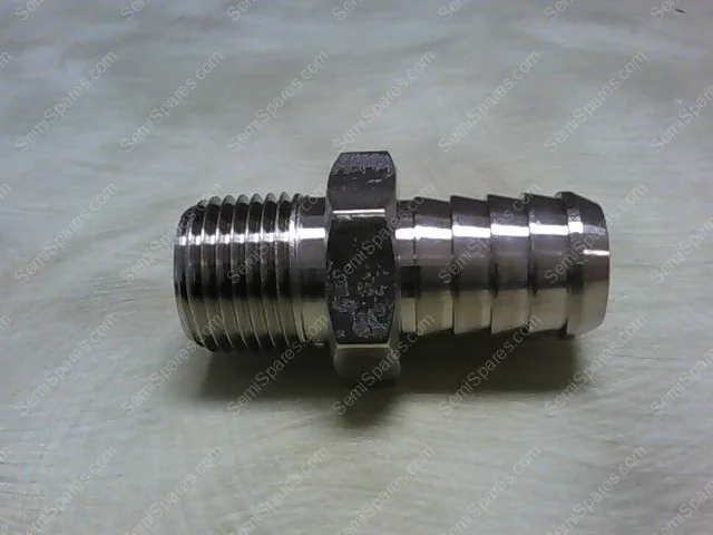 SS-8-HC-1-8 | CAJON SWAGELOK SS 1/2" NPT X 3/8" ID BARBED HOSE FITTING - Image 3