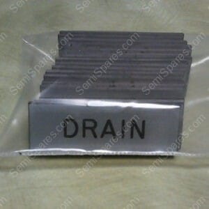 13-8085-140-60 | ONTRAK SYSTEMS DRAIN LABELS