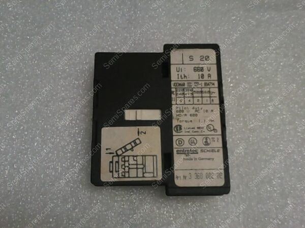 3 368 002 02 | ENTRELEC SCHIELE MONITORING RELAY - Image 3