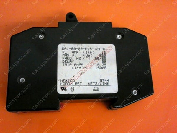 DA1-B0-22-615-121-D | CARLINGSWITCH CIRCUIT BREAKER SWITCH DA1-B0-22-615-121-D FL. AMP (ITH) 15 - Image 6