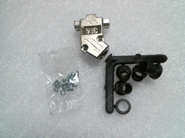 TMOU-517-3357-6509-1C | CONN BACKSHELL 9POS 45DEG SHLD SLV - Image 2
