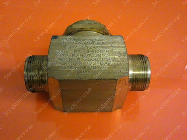 B-45S8 | WHITEY B-45S8 WHITEY B-45S8; 2500 PSI 100F, 172 BAR 38C, 150F 2500 PSI, 65 - Image 5