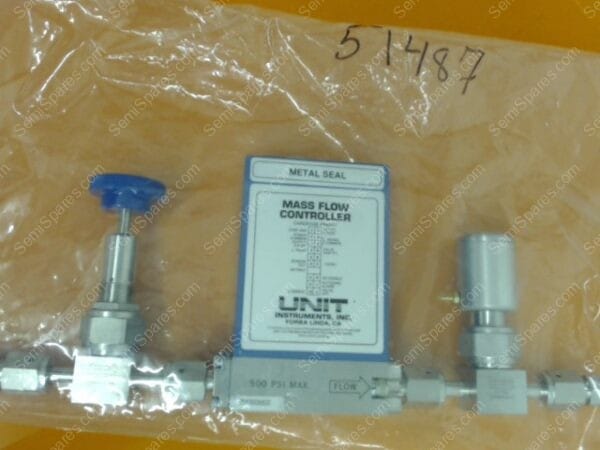 UFC-1660 | MASS FLOW CONTROLLER METAL SEAL,000SCCM,N2,S/N9543008800 - Image 3