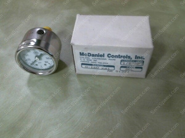 AB 51221 | MCDANIEL CONTROLS, INC. AB 51221 RANGE/0-160 PSI CONNECTION 1/8 NPT CODE SEL - Image 4