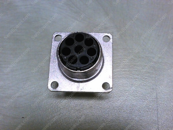 UT0012-8SH | FEMALE SQUARE FLANGE RECEPTACLE IP67, 96 H SALT SPRAY - Image 5