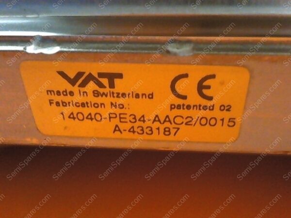 VL-5180-00 | VALVE,GATE,HI-VAC,24VDC,14040-PE34-0003 - Image 4
