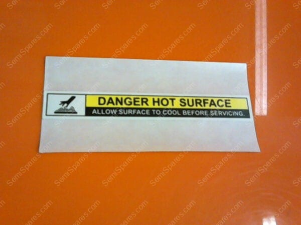 785-704643-001 | LABEL,DANGER,HEATED SURFACE - Image 3