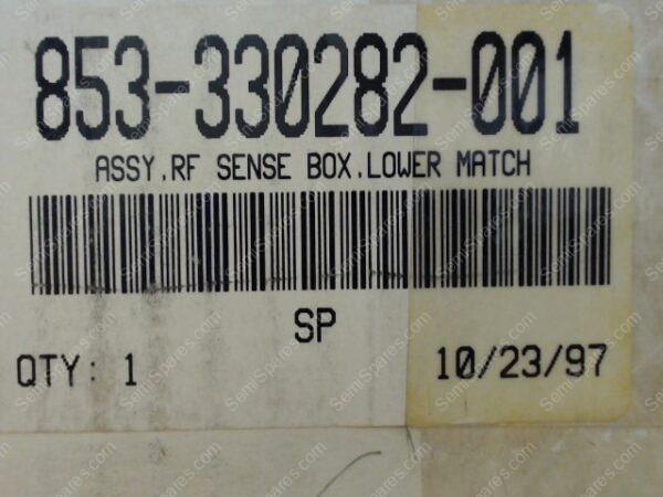 853-330282-001 | ASSY,RF SENSE BOX,LOWER MATCH - Image 5