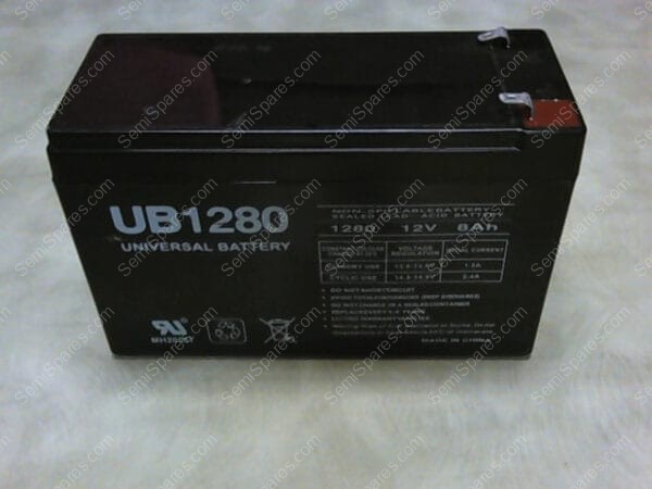 UB1280 | UNIVERSAL POWER GROUP UB1280 12V 8AH  NON-SPILLABLE, SEALED LEAD-ACID BATTERY - Image 3