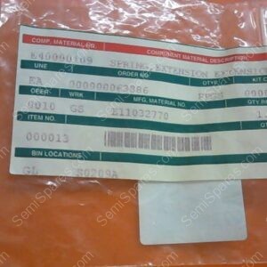 SW-0125-00 | SPRING,EXTENSION,P/N E40000109,I8