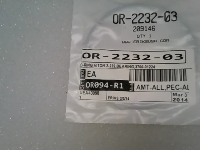 OR-2232-03 | O RING VITON 2-232,BEARING - Image 2