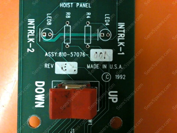 810-057076-001 | ASSY, PCB, HOIST PANEL - Image 4