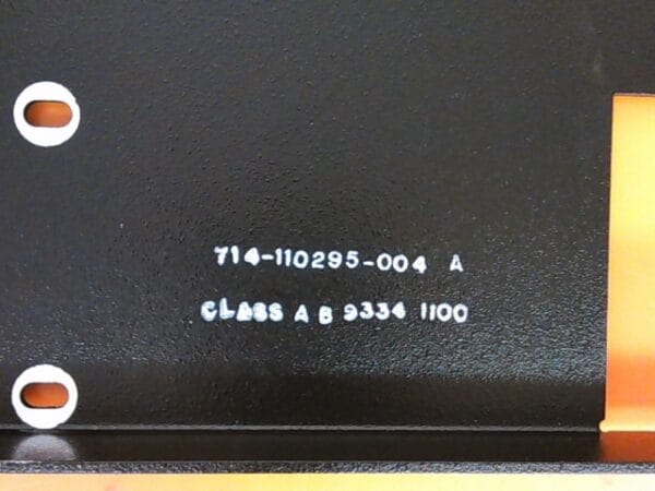 714-110295-004 | STD,TURBO PMP CONT SPRT,LVD - Image 5