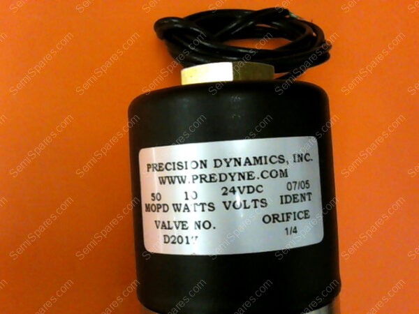 D2017 | PRECISION DYNAMICS, INC. VALVE NO.D2017 MOPD 50 WATTS 10 VOLTS 24VDC - Image 3