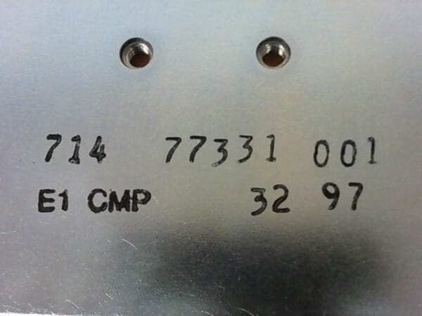 714-077331-001 | PANEL,MTG,DIODE,HIGH POWER - Image 3