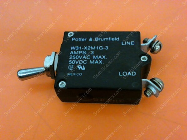 W31-X2M1G-3 | W31-X2M1G-3 TOGGLE CIRCUIT BREAKER-3 AMP - Image 4