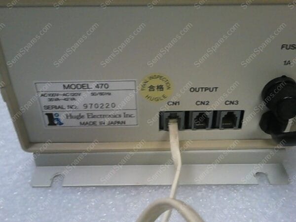 MODEL 470 CONTROLLER | IONIZATION GAUGE CONTROL 470 - Image 2