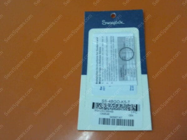 GS-3130-00 | GASKET/METAL O-RINGS, SS-4B60-K5-T - Image 3