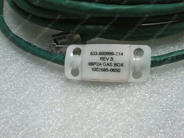 833-800999-214 | 66P2A GAS BOX 1002685-0650, CABLE CORD - Image 2