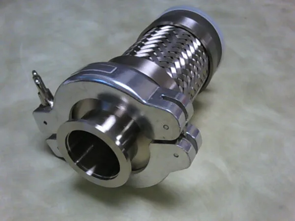 FLEXIBLE HOSE COUPLING | ISO KF-50 FLEXIBLE HIGH VACUUM HOSE COUPLING-BRAIDED;135MM LONG; 1-7/8"ID - Image 3