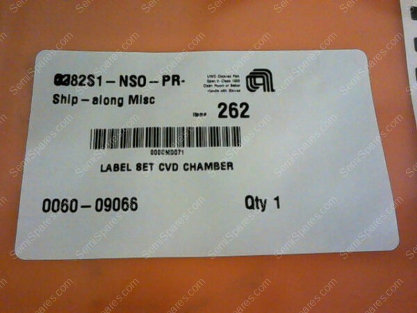 0060-09066 | LABEL SET CVD CHAMBER 0060-09066 - Image 3