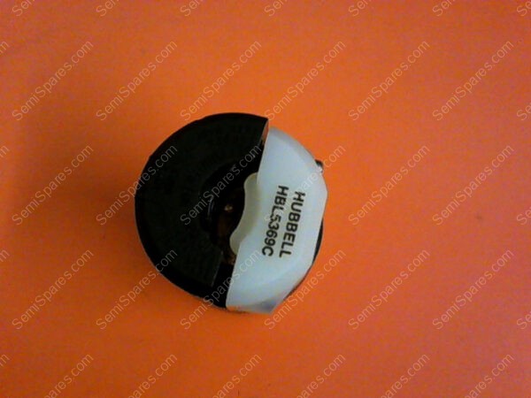 HBL5369C | HUBBELL 20 AMP INDUSTRIAL GRADE CONNECTOR - HBL5369C (PK OF 2) - Image 5