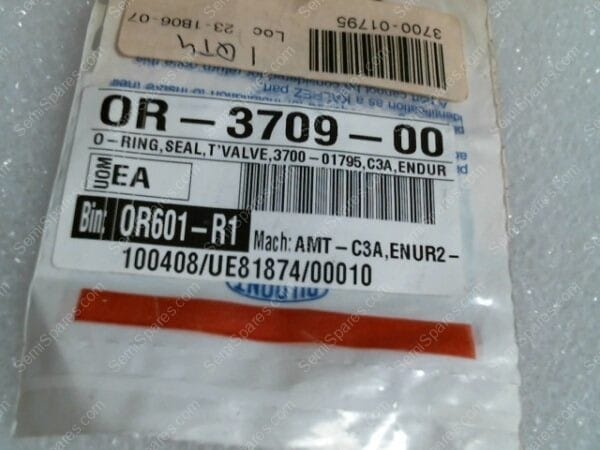 OR-3709-00 | O RING SEAL, T VALUE 3700-01795,C3A - Image 2