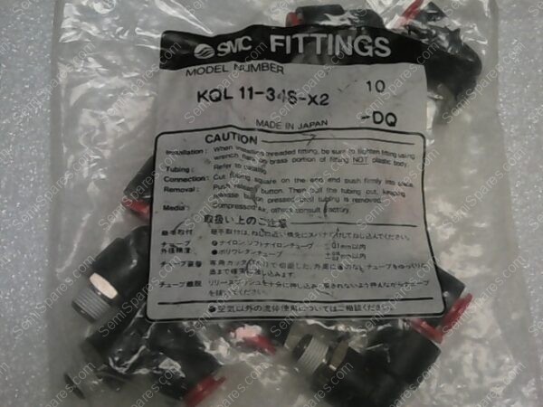 KQL-11-34S-X2 | SMC FITTING CONNECTOR - Image 2