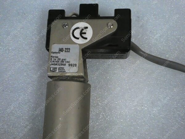 SS-4BK TW-1C | NUPRO STAINLESS STEEL BELLOWS SEALED VALVE, J40-222 PRESSURE SWITCH ATTACHED - Image 5