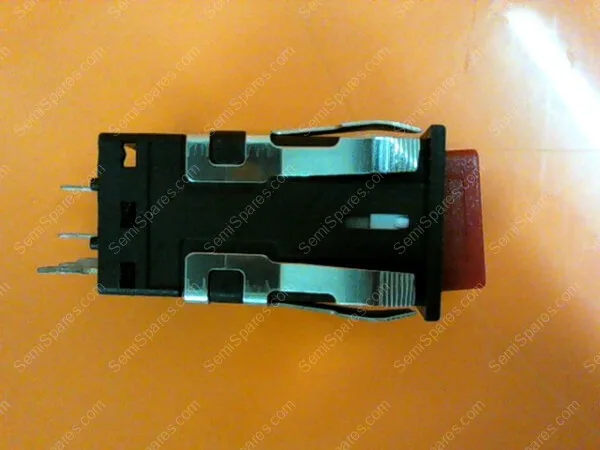 125VAC-DC | MICRO SWITCH AML 20 SERIES RED PUSHBUTTON SWITCH - Image 4