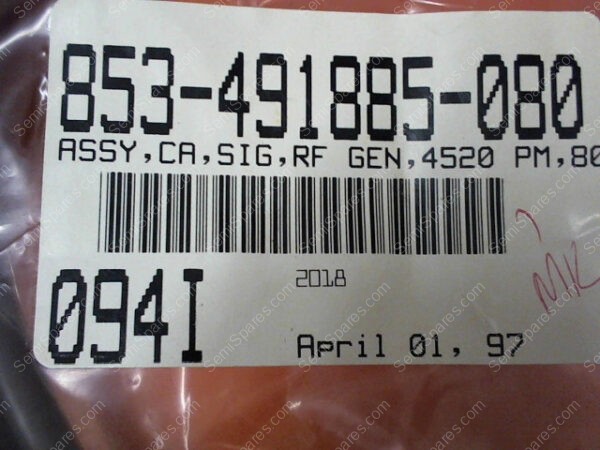 853-491885-080 | ASSY,CA,SIG,RF GEN,4520 PM,80F - Image 4