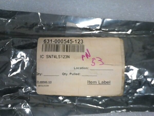 631-000545-123 | IC SN74LS123N - Image 2