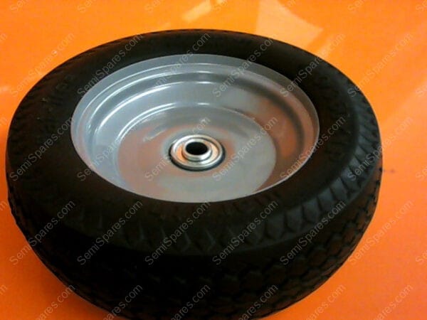 4.10 3.50-4 LP | MARATHON 4.10 3.50-4 LP FLAT FREE HAND TRUCK TIRE ON WHEEL, 2.25" OFFSET HUB, 5/8" - Image 2