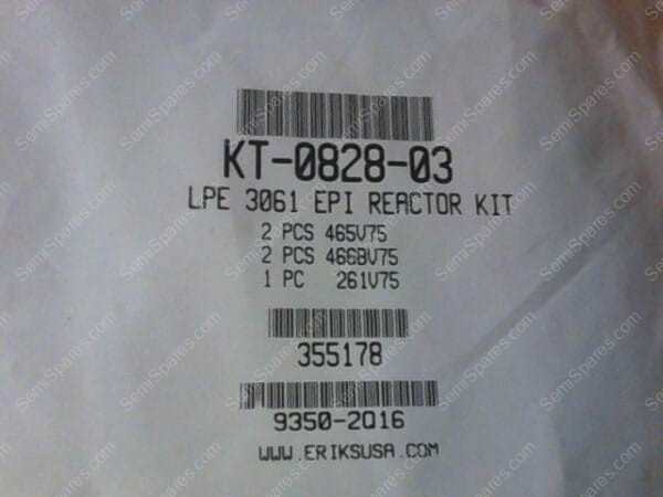 KT-0828-03 | KIT, EPI REACTOR, LPE 3061-465V75, 3061-466V75 - Image 3