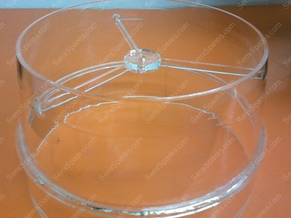 716-023634-008 | FUNNEL,QRTZ 8"", SOFT ETCH - Image 3