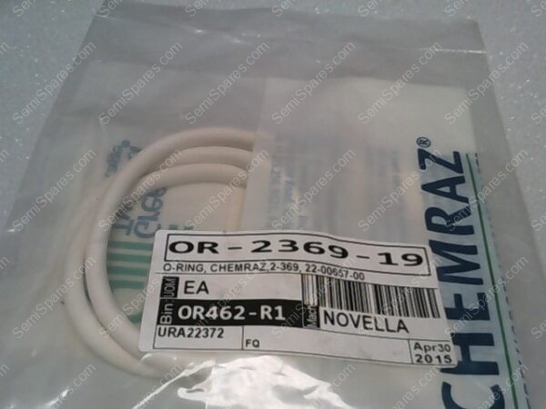 OR-2369-19 | O RING CHEMRAZ, 2-3692200657-00