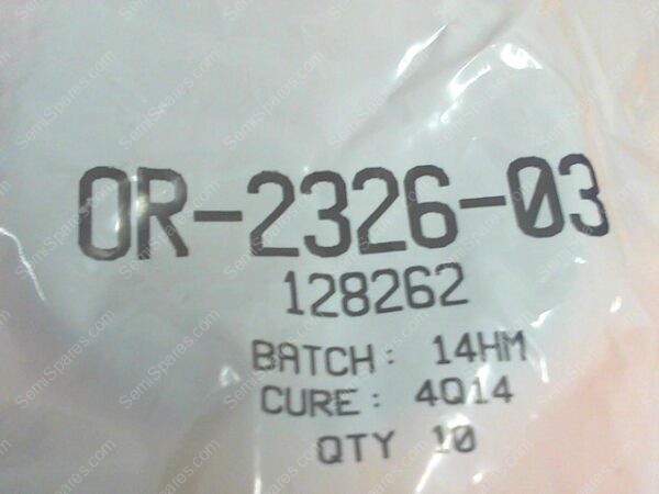 OR-2326-03 | O RING VITON,P/N 128262 - Image 3