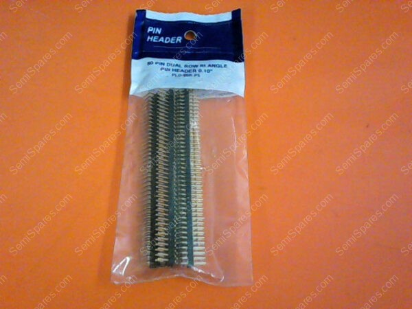 PLD-80R-P5 | PAN PACIFIC 80 PIN DUAL ROW RT ANGLE PIN HEADER 0.10 (PACKAGE OF 5) - Image 4